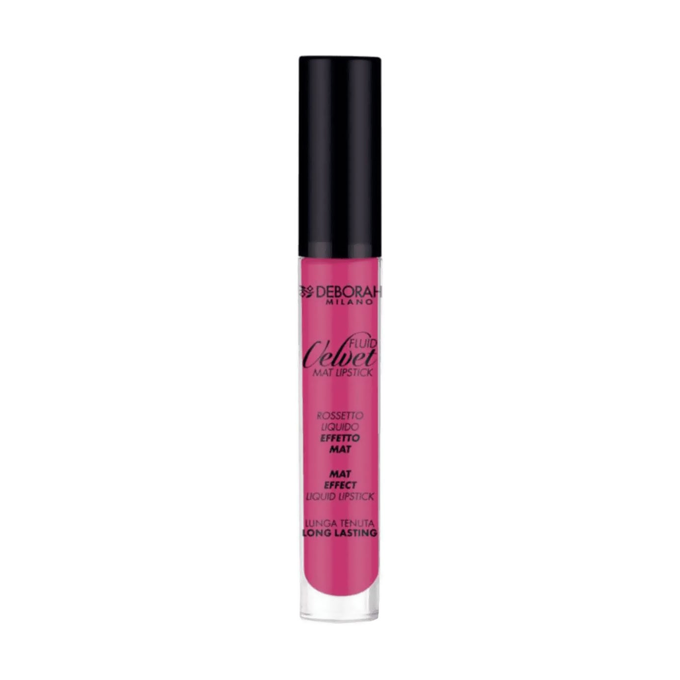 Уцінка! Рідка матова помада для губ Deborah Fluid Velvet Mat Lipstick, 20 Fuchsia, 8 мл